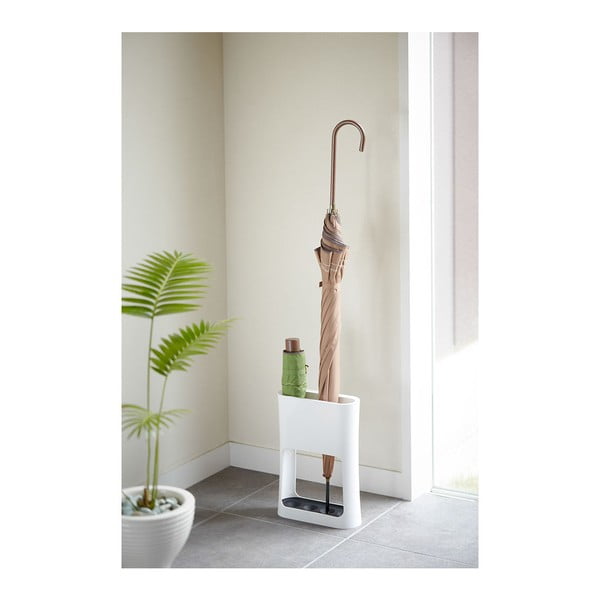 Oval fehér esernyőtartó - YAMAZAKI-image-3