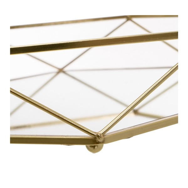 Fém dekoratív tálca szett 2 db-os ø 25 cm – Casa Selección-image-2