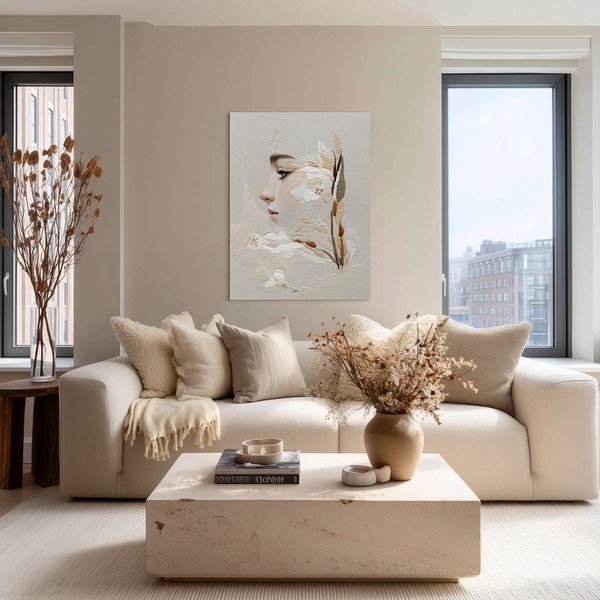 Kép 60x80 cm Stitched Bloom – Styler-image-2