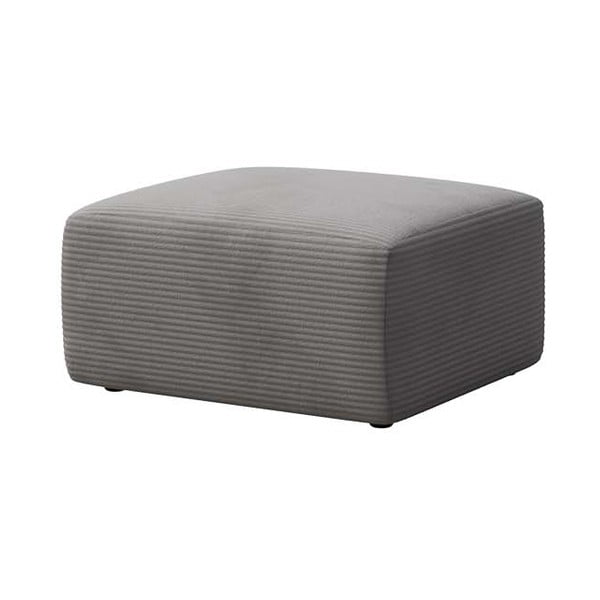 Szürke kordbársony puff Fluvio – MESONICA-image-2