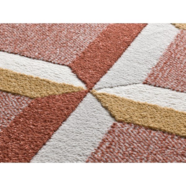 Terrakotta színű szőnyeg 200x290 cm Amara – Universal-image-3