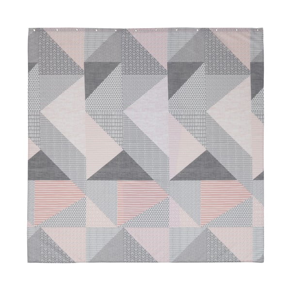 Zuhanyfüggöny 180x180 cm Larsson Geo - Catherine Lansfield-image-2