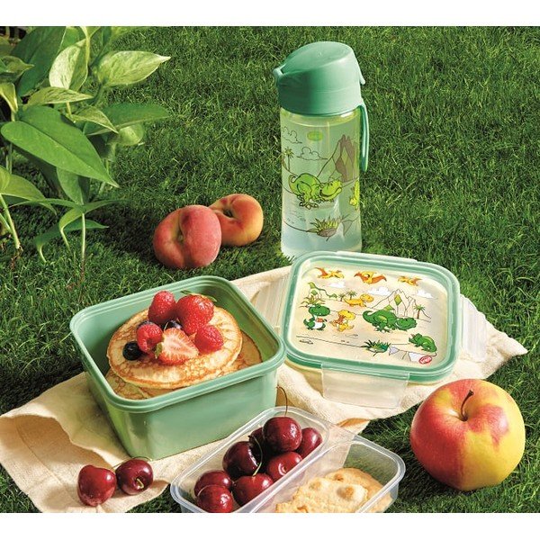 Zöld tritán gyerek ivópalack 500 ml Dinosaur – Snips-image-1