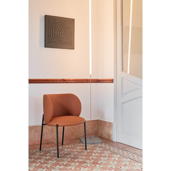 Narancssárga kárpitozott étkezőfotel szett 2 db-os Mogi – Teulat-image-1