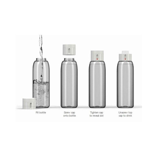 Dot zöld vizespalack számlálóval, 600 ml - Joseph Joseph-image-4