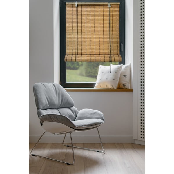 Natúr színű bambusz roló 100x160 cm Zeva – Gardinia-image-1