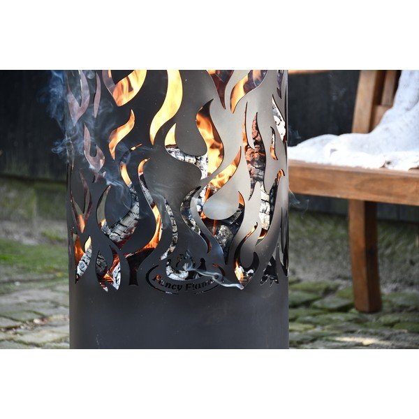 Flamingó mintás tűzrakó hely - Esschert Design-image-1