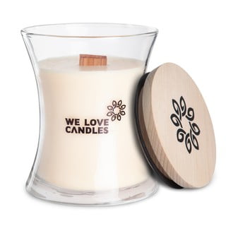 Ivory Cotton szójaviasz gyertya, égési idő 64 óra - We Love Candles