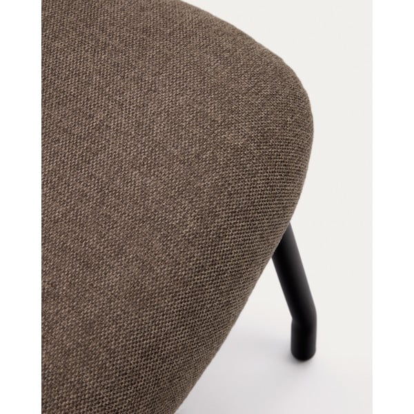 Barna puff Belina – Kave Home-image-3