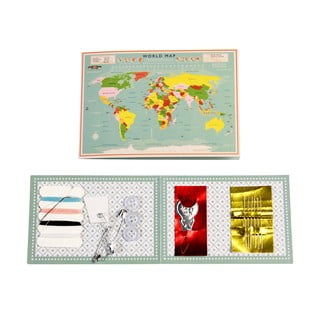 Utazó varrókellék szett World Map - Rex London