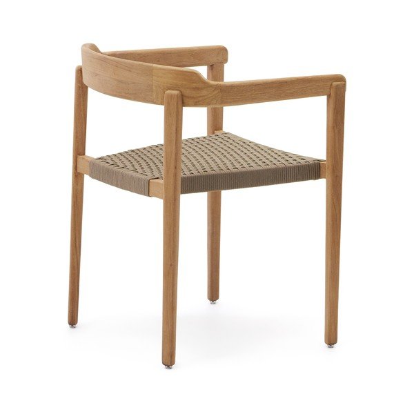 Natúr színű tömörfa kerti szék Icaro – Kave Home-image-4