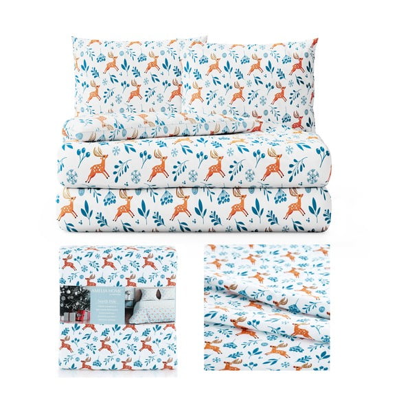 Snuggy Northpole kétszemélyes flanel ágyneműhuzat, 200 x 200 cm - AmeliaHome-image-2