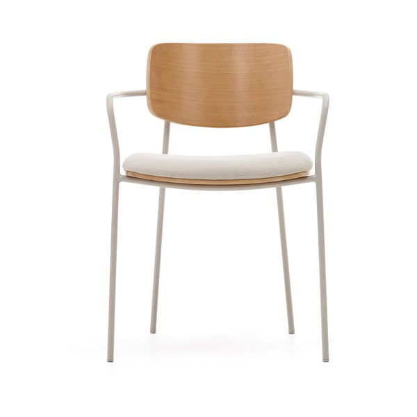 Bézs étkezőszék szett 4 db-os Maureen – Kave Home-image-3