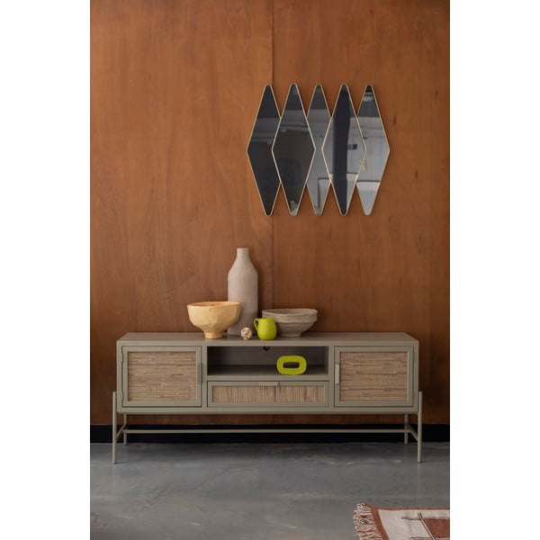 Bézs jegenyefenyő TV-állvány 148x60x38 cm Yasu – Dutchbone-image-1