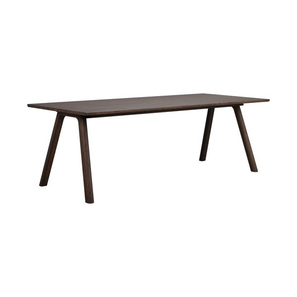 Tölgyfa bővíthető étkezőasztal 95x220 cm Clapperton – Rowico