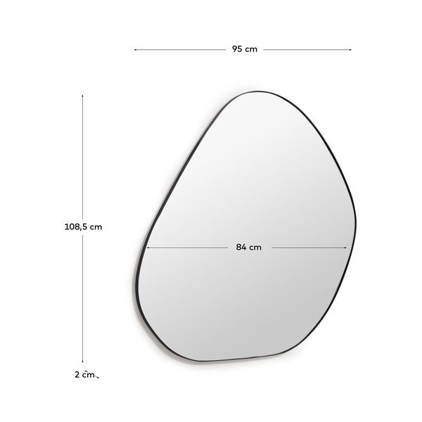Fali tükör 95x108,5 cm Anera – Kave Home-image-4