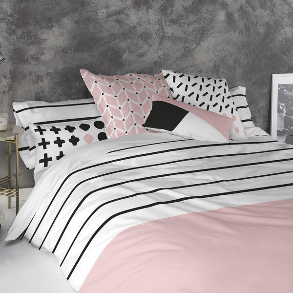 Blush 2 db pamut párnahuzat, 50 x 75 cm - Blanc-image-1
