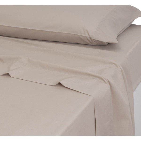 Bézs lepedő 240x270 cm – Casa Selección-image-1