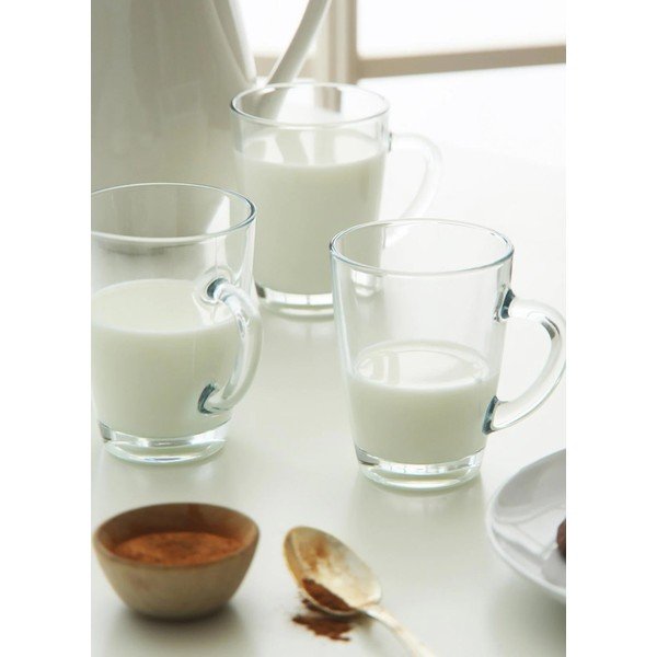 Üveg bögre szett 6 db-os 300 ml – Hermia-image-3