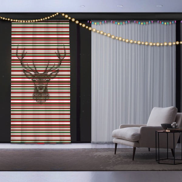 Christmas Deer függöny, 140 x 260 cm