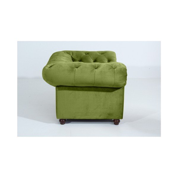 Orleans Velvet zöld fotel - Max Winzer-image-3