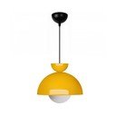 Sárga függőlámpa fém búrával ø 25 cm Arta – Opviq lights