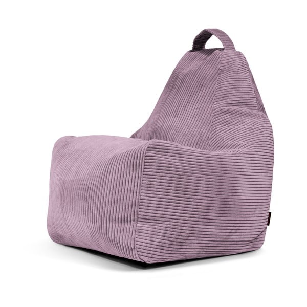 Lila kordbársony babzsákfotel Play Amuse – SLOWDOWN