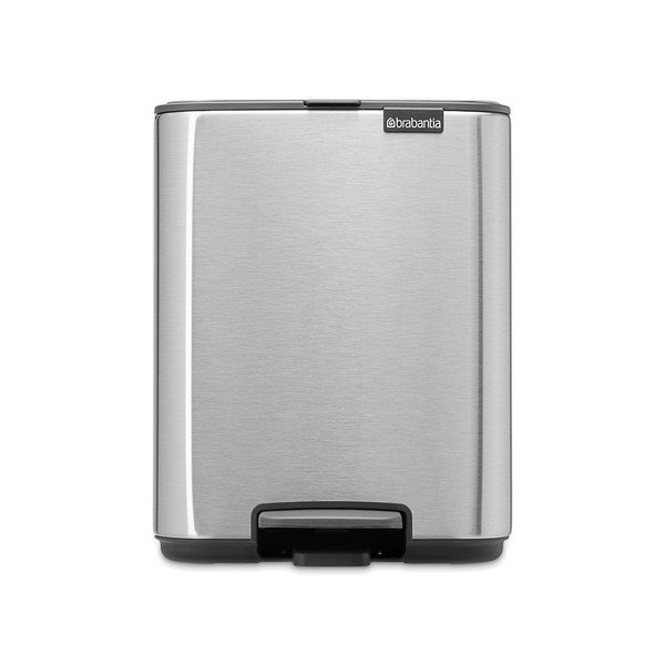 Matt ezüstszínű acél pedálos szemetes 7 l Bo – Brabantia-image-4