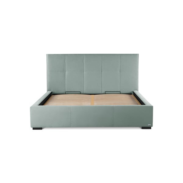 Allure mentolzöld kétszemélyes ágy tárolóhellyel, 180 x 200 cm - Guy Laroche Home