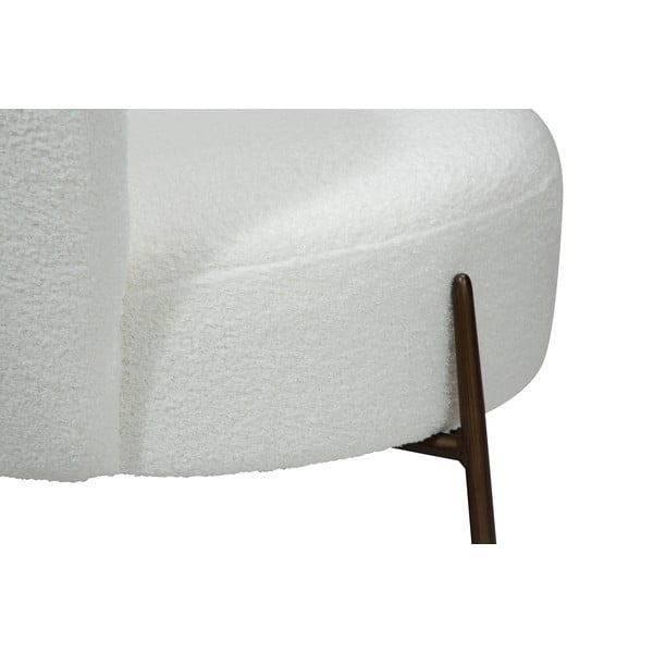 Fehér buklé fotel Orbit – DAN-FORM Denmark-image-1