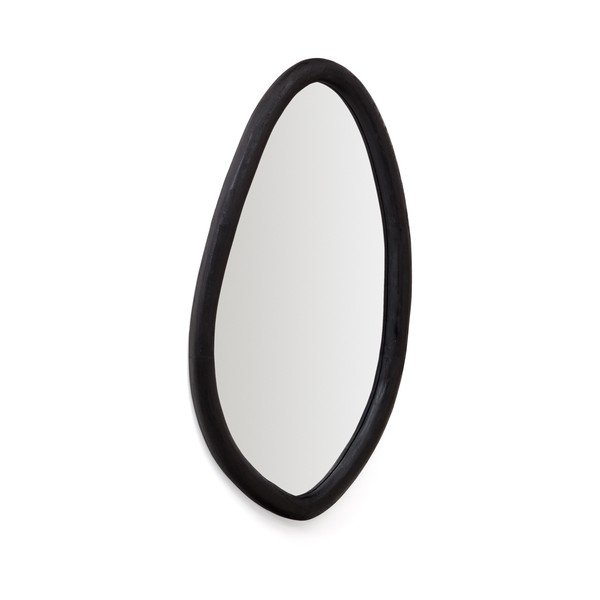 Fali tükör tömörfa kerettel 60x110 cm Magrit – Kave Home