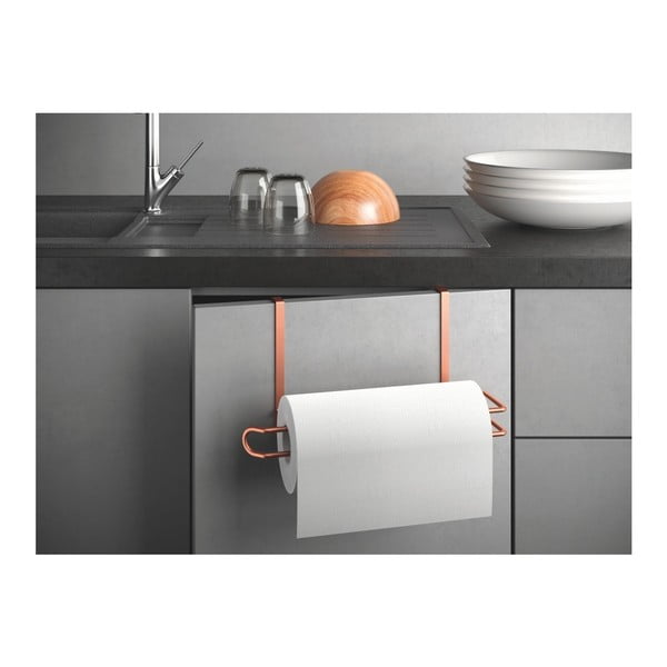 Rézszínű akasztós papírtörlő tartó - Metaltex-image-2