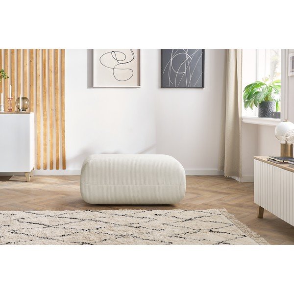 Fehér kordbársony lábtartó Lecomte – Bobochic Paris-image-1