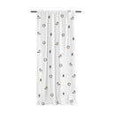 Fehér pamut-szatén függöny 110x250 cm Festive Car – Butter Kings