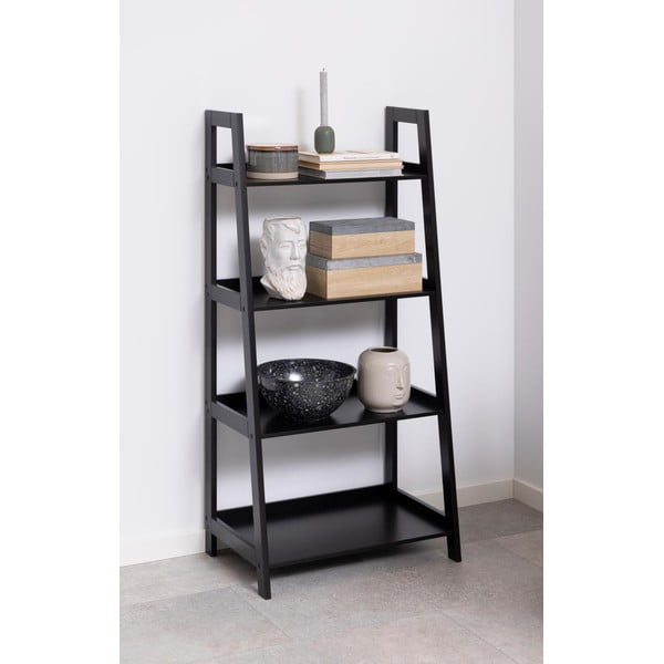 Wally fekete polcos állvány, 63 x 130 cm - Actona-image-1