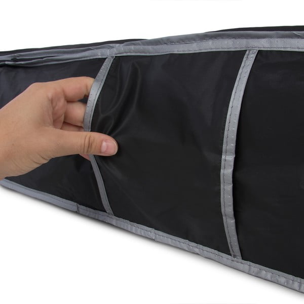 Fekete Underbed Box ágy alatti tárolódoboz - Compactor-image-4