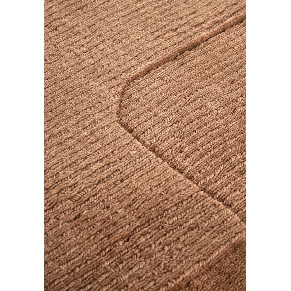 Barna kézi szövésű gyapjú szőnyeg 120x170 cm Charlotte – Villeroy&Boch-image-4