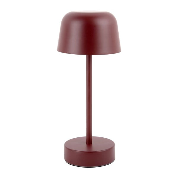 Borvörös LED asztali lámpa (magasság 28 cm)  Brio  – Leitmotiv