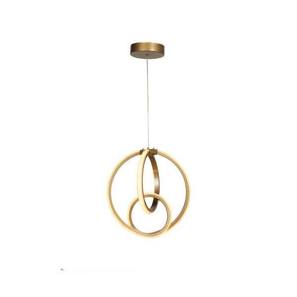 Bronzszínű fém LED függőlámpa ø 28,5 cm Neo – Squid Lighting-image-2