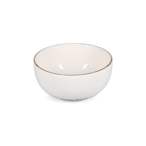 Fehér-kék porcelán tálka 210 ml Azul – BonBistro