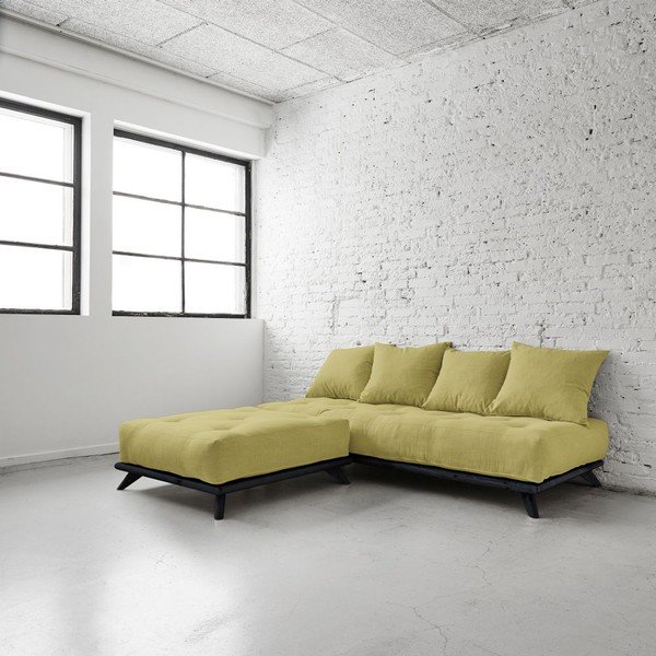 Senza Black/Avocado Green kanapé - Karup-image-4