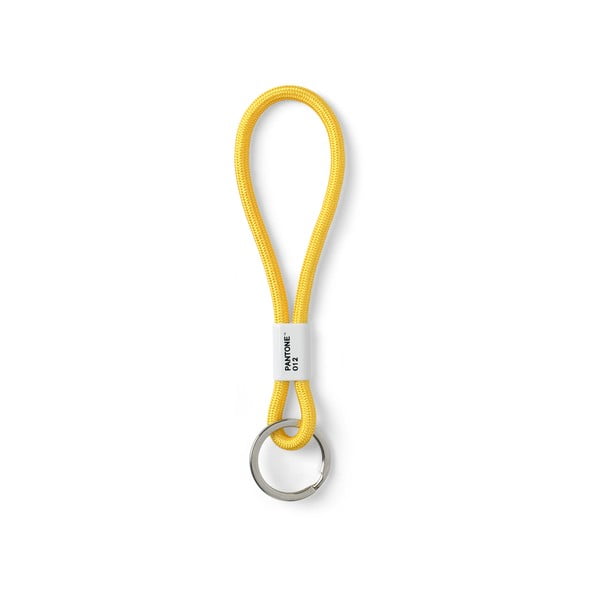 Sárga kulcstartó Yellow 012 – Pantone