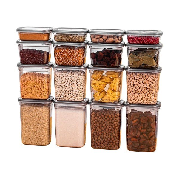 Élelmiszertartó doboz szett 16 db-os Fresco – Hermia