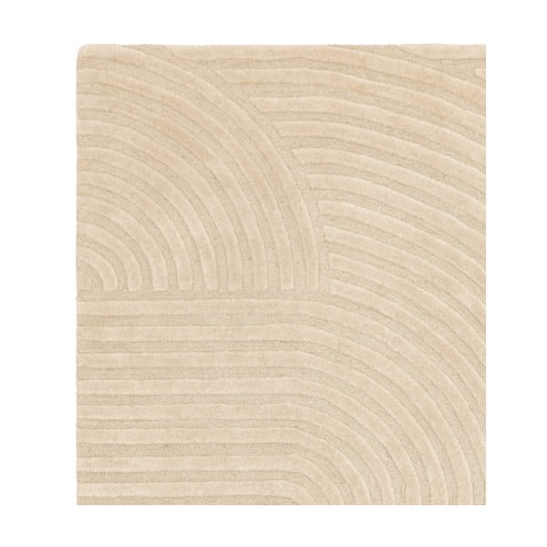 Bézs gyapjú szőnyeg 120x170 cm Hague – Asiatic Carpets-image-4