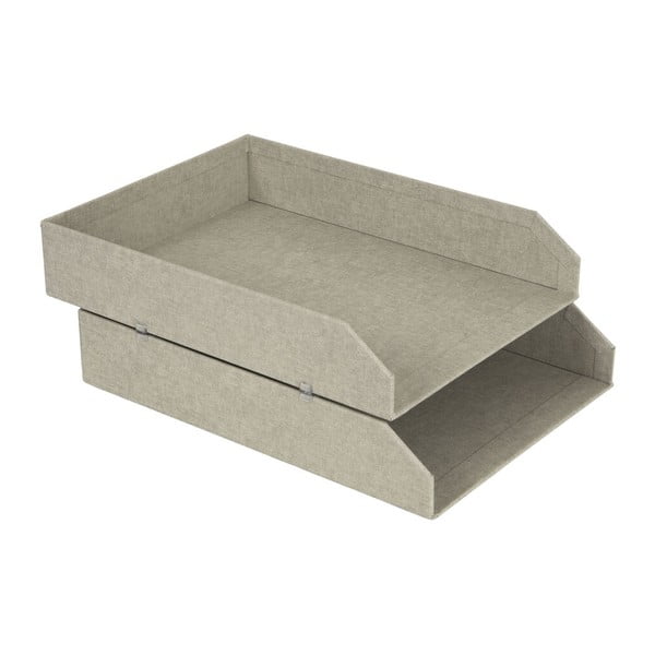 Karton rendszerező szett dokumentumokhoz 2 db-os Hakan – Bigso Box of Sweden-image-3