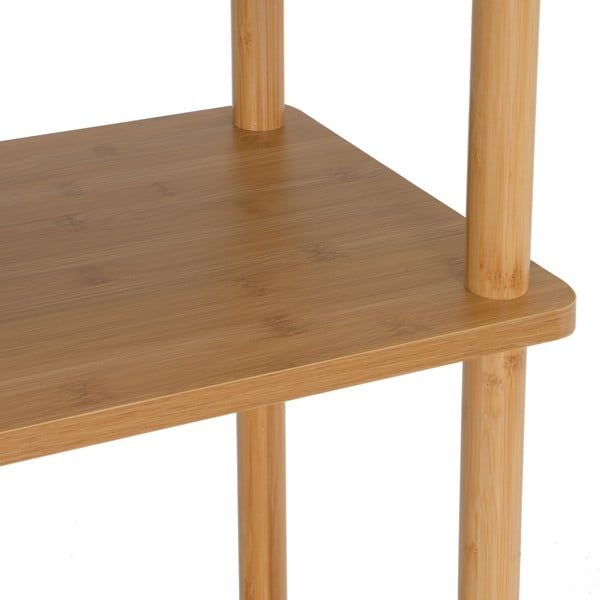 Natúr színű polcos állvány 60x115 cm – Casa Selección-image-1