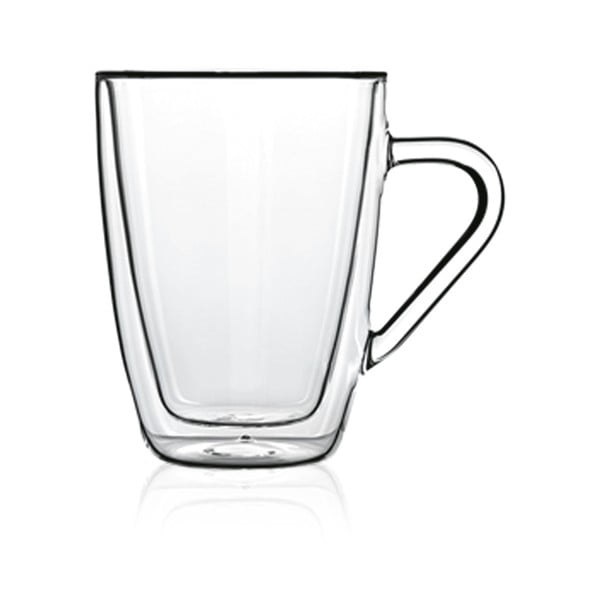 2 db duplafalú üvegbögre, 320 ml - Bredemeijer-image-1