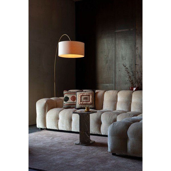 Bézs bársony moduláris kanapé 364 cm Hackman – Dutchbone-image-1