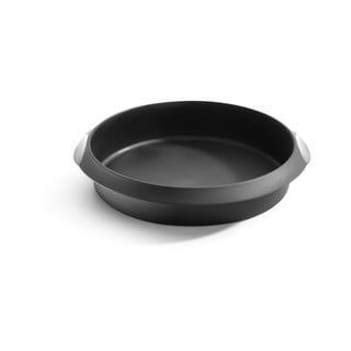 Fekete szilikon sütőforma, ⌀ 24 cm - Lékué