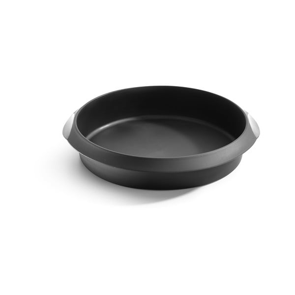 Fekete szilikon sütőforma, ⌀ 26 cm - Lékué